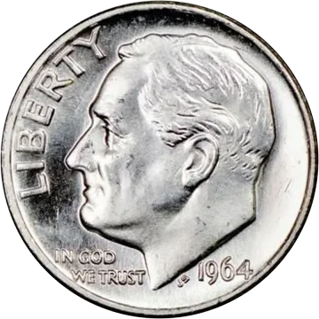 1964-D Roosevelt Dime