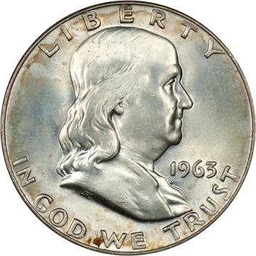 1963-D Franklin Half Dollar