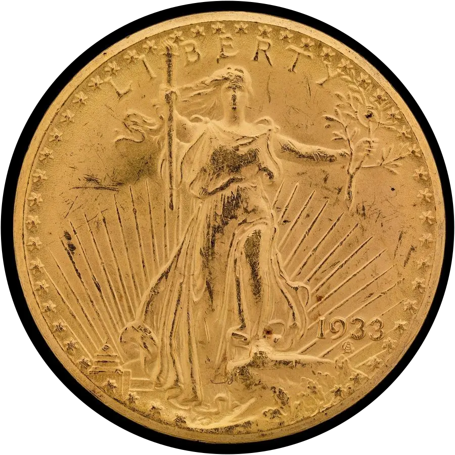 Saint-Gaudens double eagle obverse with 48 stars