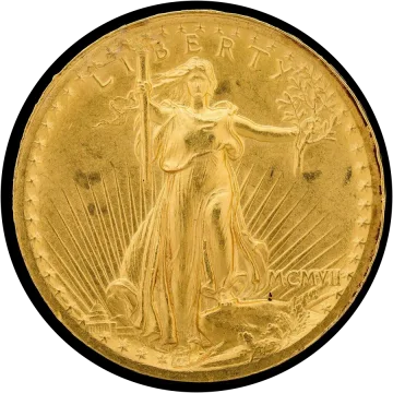 1907 High Relief Saint-Gaudens Double Eagle